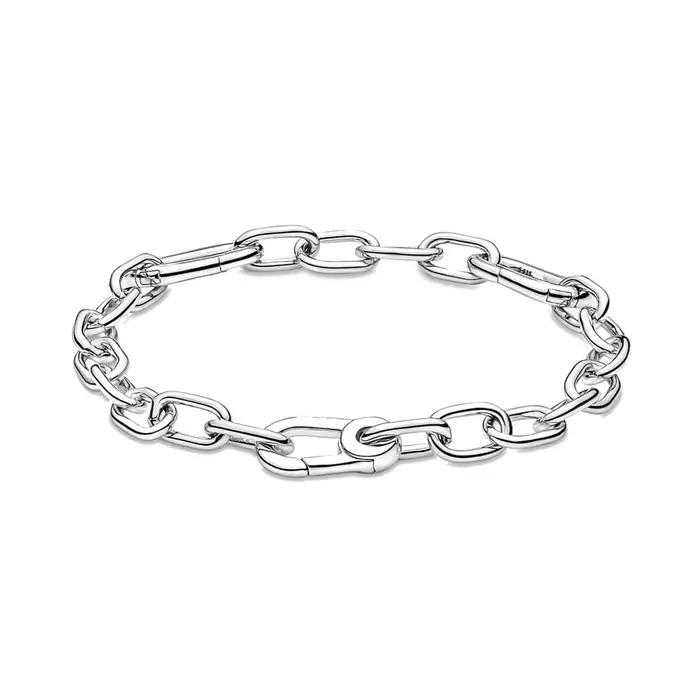 Bracelet Original Me en Argent Sterling 925 avec Perles Rondes pour Femme – Bijou de Luxe Tendance