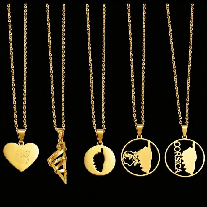 Colliers avec pendentif style Corse et Sardaigne pour femme