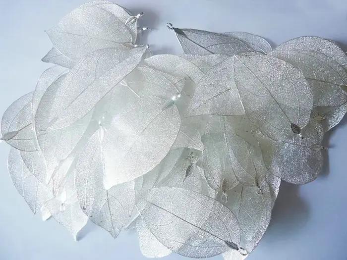 LOVBEAFAS-Collier pendentif en argent doré pour femme, véritable cuir chevelu naturel, bijoux à la mode, accessoires de bricolage, vente en gros, 50 pièces par lot