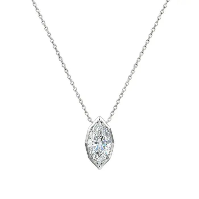WUIHA – collier avec pendentif en argent Sterling 925