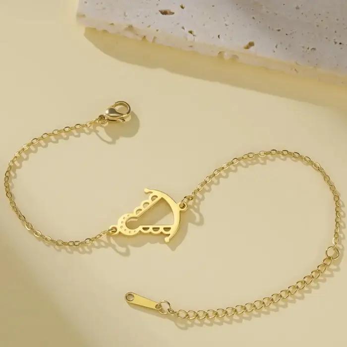 Bracelet Lucktune Notre-Dame d'El Rocío en acier inoxydable pour femme