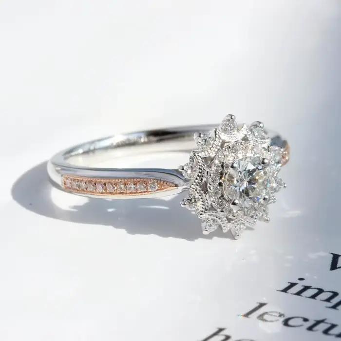 Bagues de couleur en argent regardé 925 pour femmes, bijoux en diamant naturel de 2 carats, alliances, pierres précieuses pures