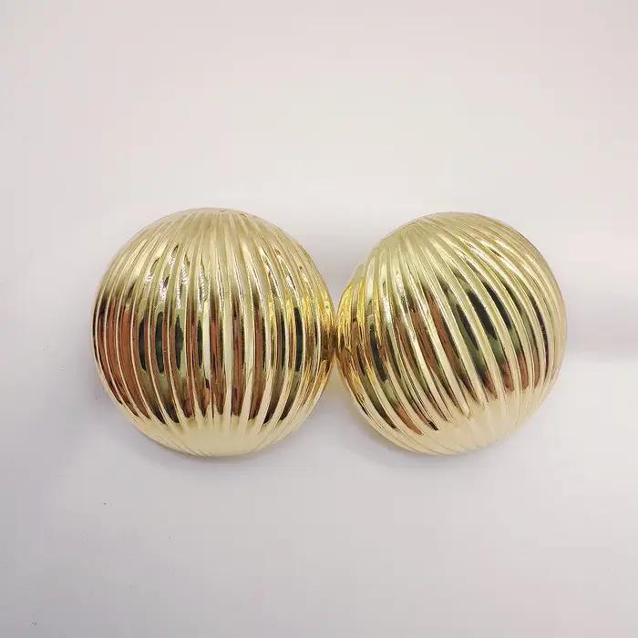 Boucles d'oreilles Big Ball No Pierced pour femme