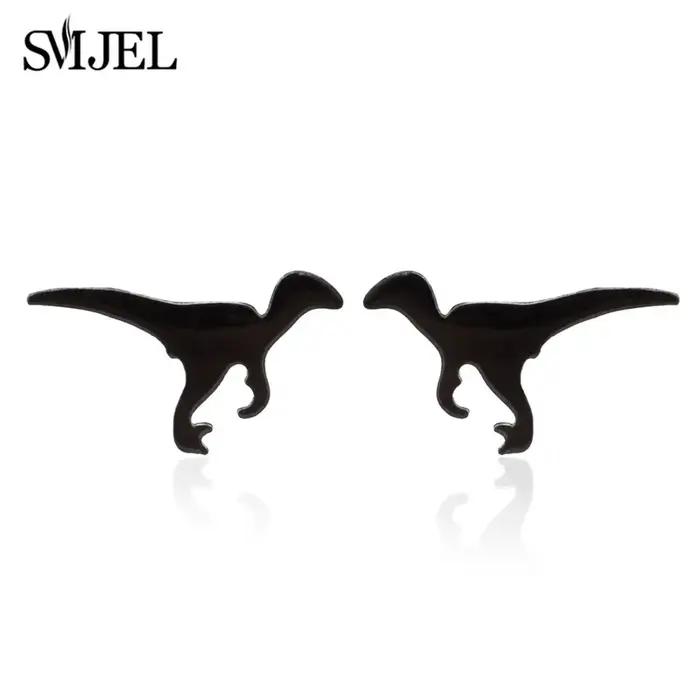 Boucles d'oreilles dinosaure Design Animal de dessin animé pour filles