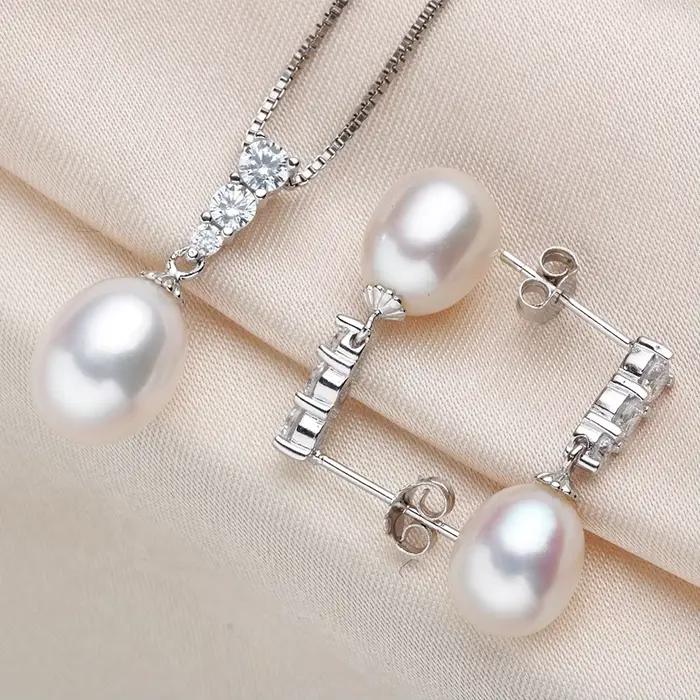 Dainashi 2026 Ensemble de bijoux exquis avec pendentif et boucles d'oreilles pour femmes
