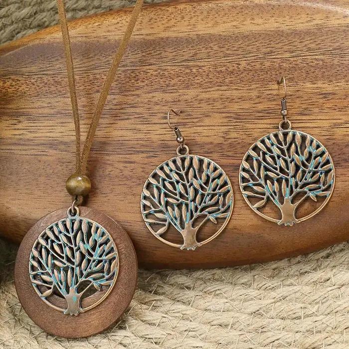 Boho Vacation-Ensemble de bijoux géométriques pour femmes