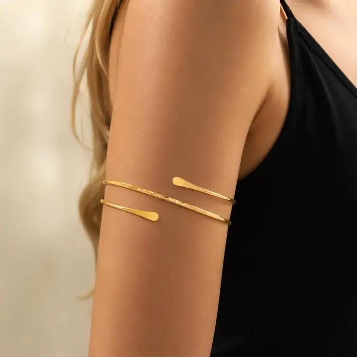 Bracelet manchette du haut du bras pour femmes