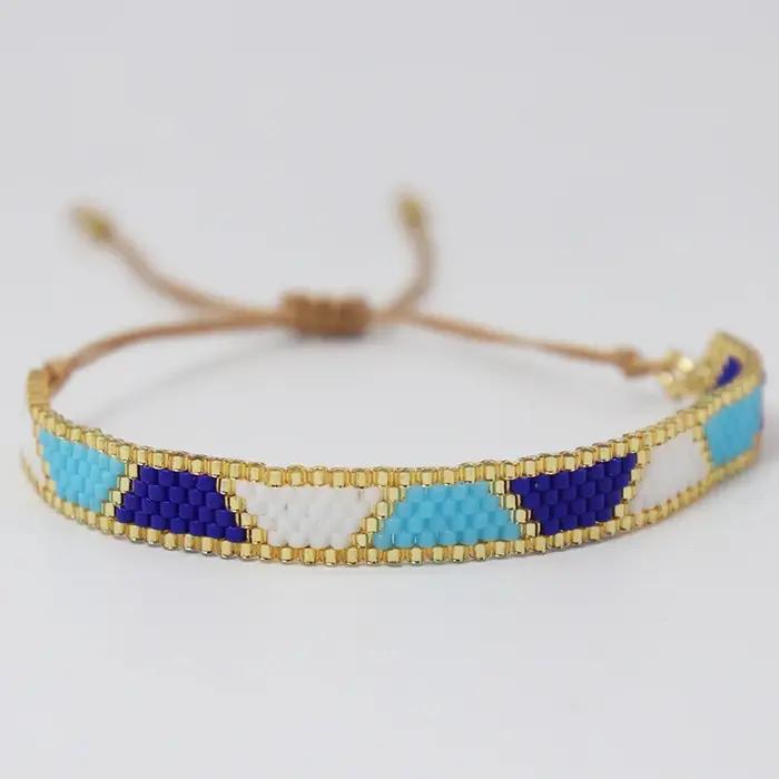 Miyuki – Bracelet de perles tissé de Style Boho pour femmes