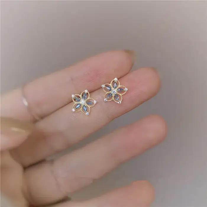Boucles d'oreilles en argent Sterling 925