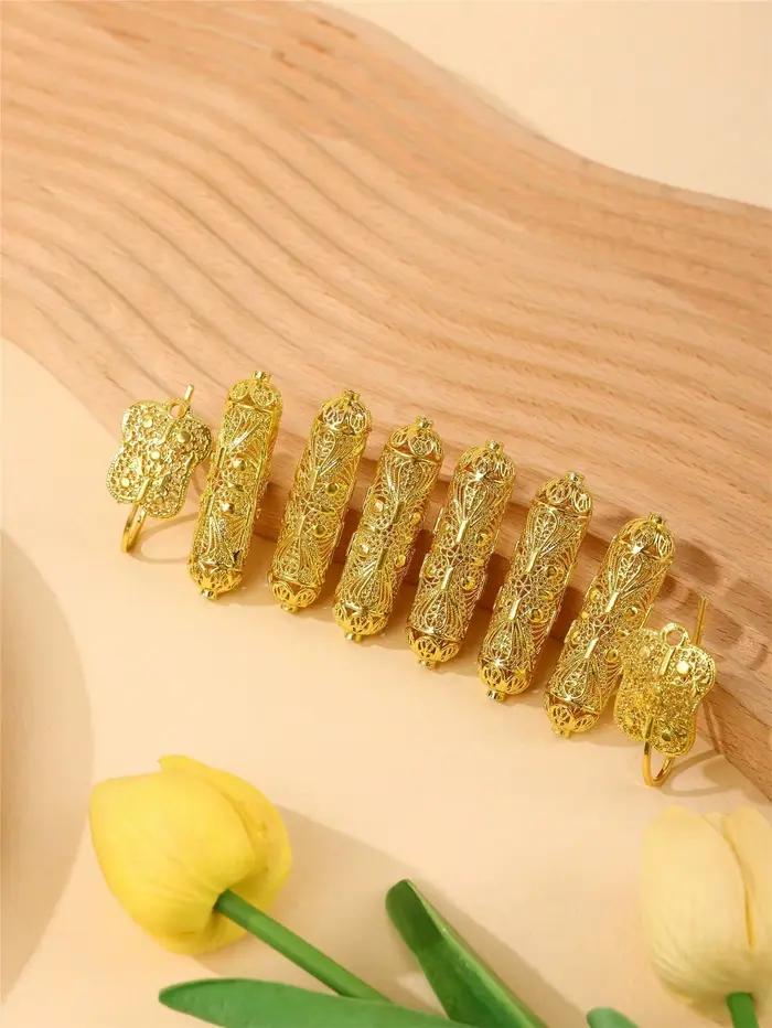 Accessoires de bijoux DIY en or vintage métal blanc pour créations personnalisées femmes occasions spéciales