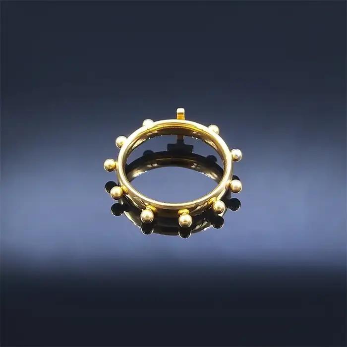 Bague croix de jésus chrétien pour femmes et hommes