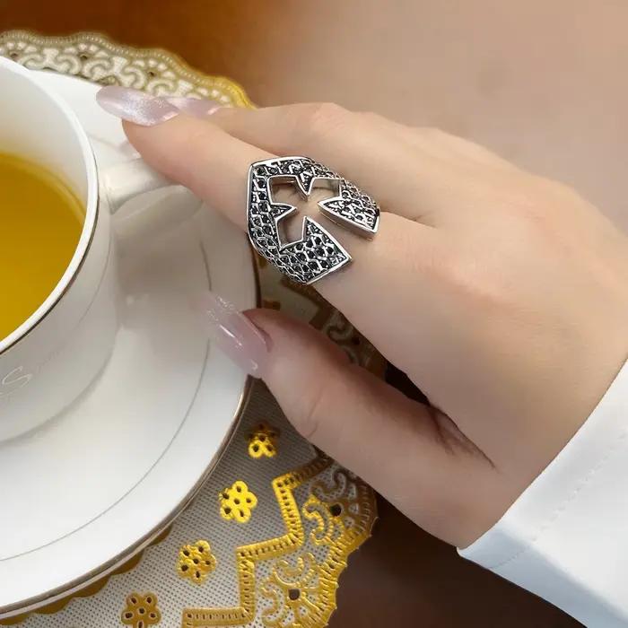 Bague de casque de chevalier