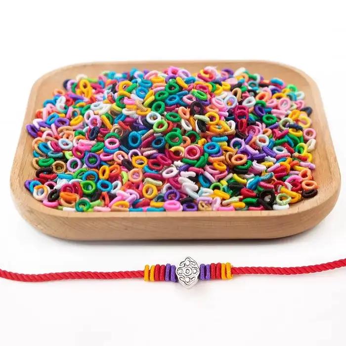 Fil en spirale à nœuds ananas pour bracelet et collier en corde, utilisé pour la tressage manuel de cordes rouges, matériel pour accessoires de bijoux DIY