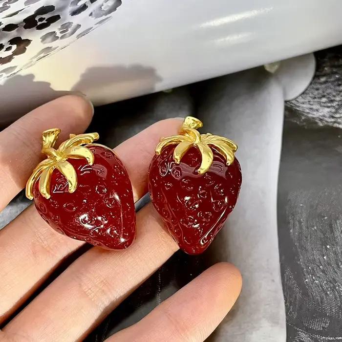 Boucles d'oreilles classiques bordeaux en strass goutte d'eau grandes tailles pour femmes occasions spéciales élégantes cadeau de gala