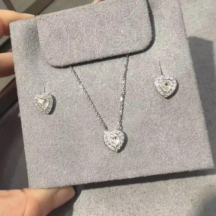 Ensemble de bijoux de luxe simples pour femmes