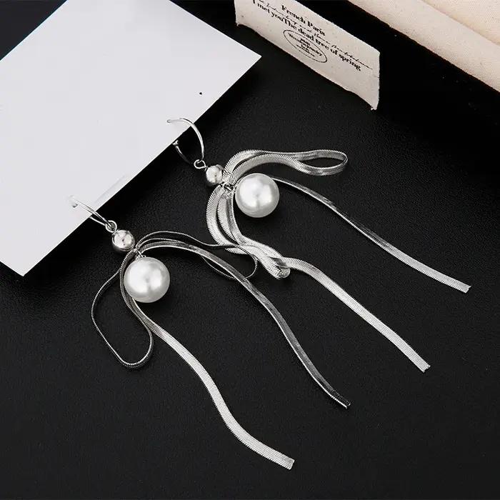 Boucles d'oreilles en argent regardé 925 pour femmes