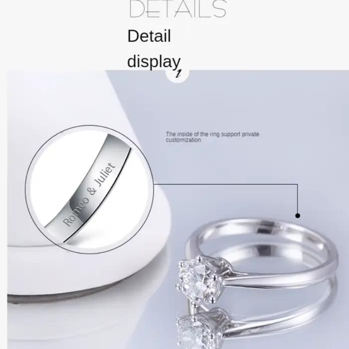 Bijoux personnalisés gravés sur mesure : Bague