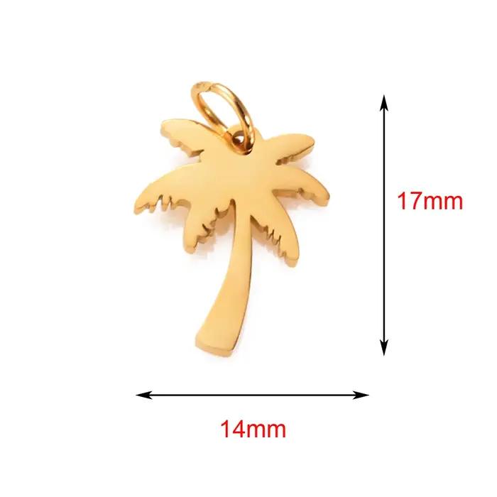 Collier petit palmier pour femmes