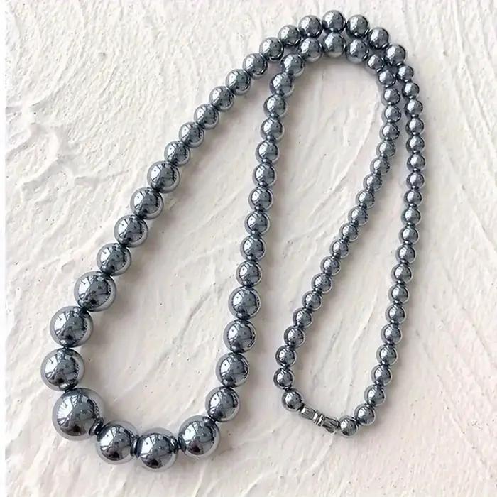 Collier en pierre naturelle Terahertz