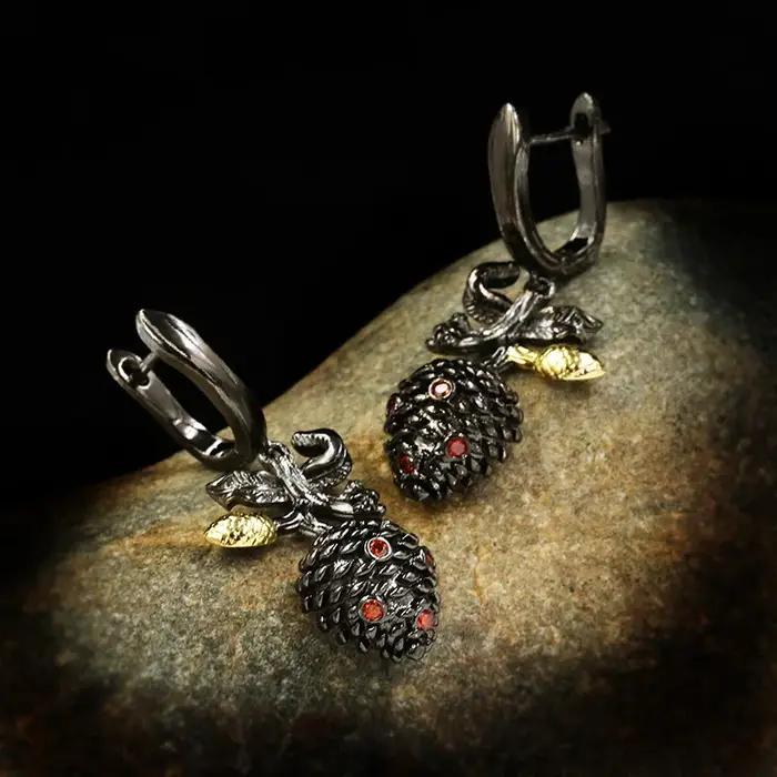 Boucles d'oreilles en argent 925