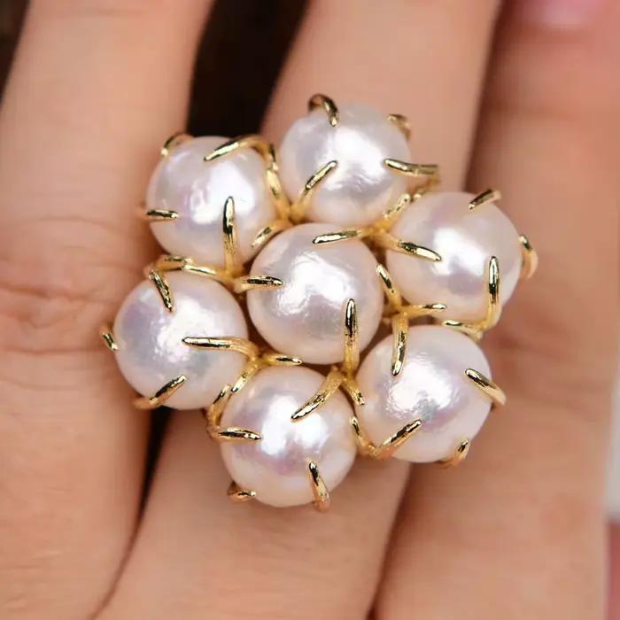 Bague Ajustable Plaquée Or pour Femme