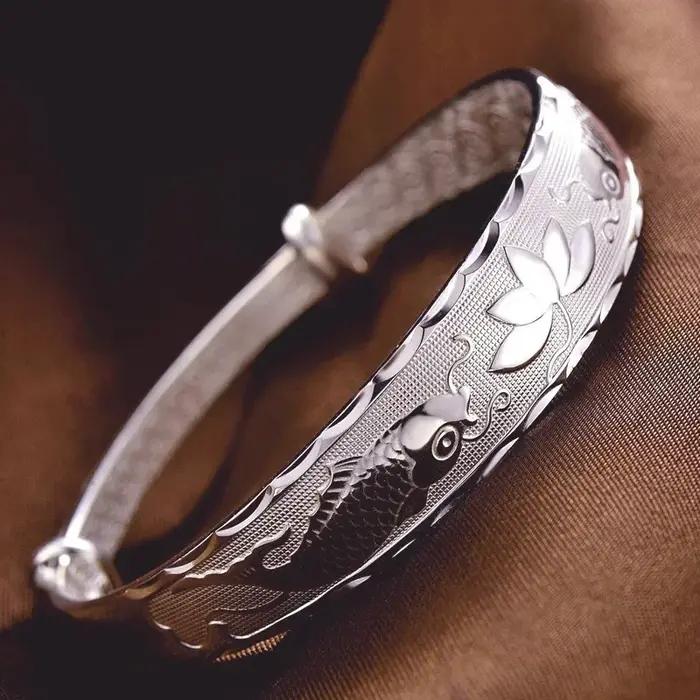 Bracelets de luxe en argent Sterling 925 pour femmes
