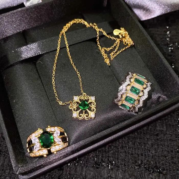 Foyimagination-Ensembles de bijoux de style Artdeco pour femmes