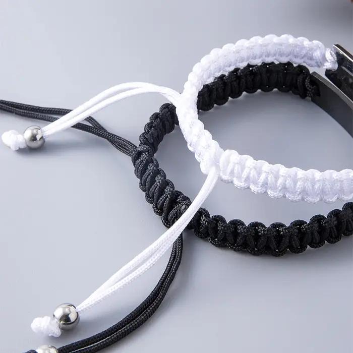 Bracelet de Couple en acier inoxydable