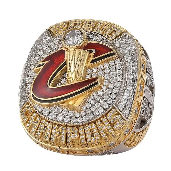 Bague en zircone cubique 2016 Cavaliers Champion réplique bagues de championnat unisexe pour partys et célébrations