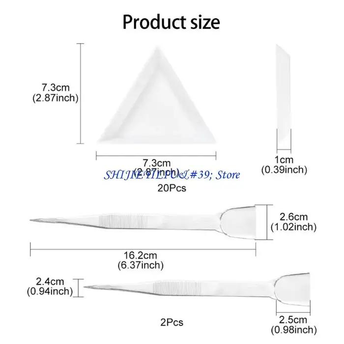 E21F – ensemble d'outils perlage en acier inoxydable