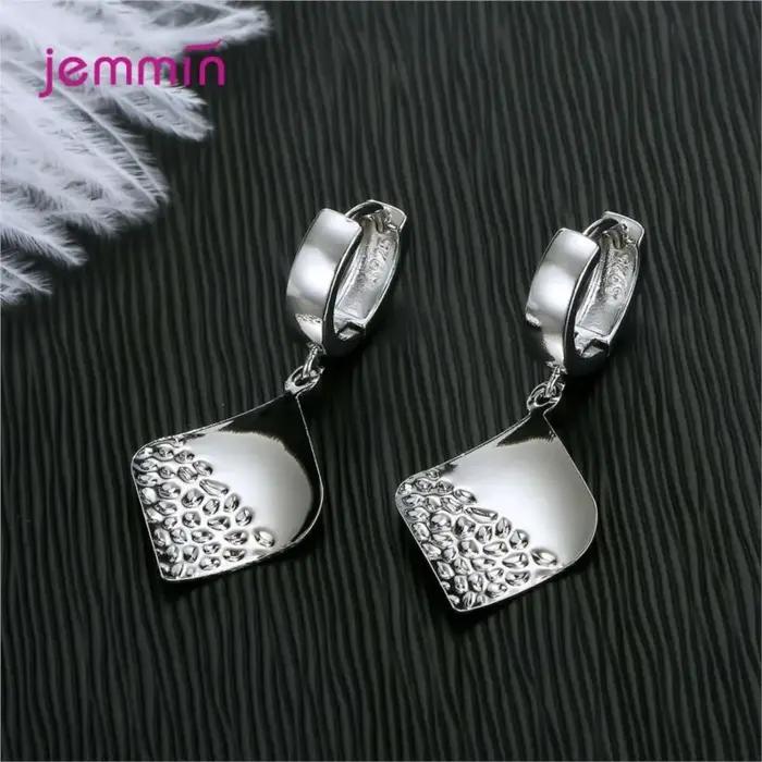 Boucles d'oreilles en argent Sterling 925 et diamant pour femmes, bijoux de fête de fiançailles et d