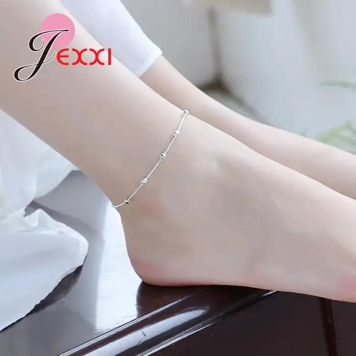 Bracelet en argent sterling 925 avec zirconium blanc et perle de chance pour femmes élégantes occasions spéciales partys soirées mariage anniversaire