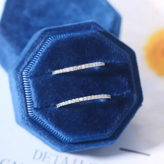 Bagues délicates pour Microscope fin pour femmes