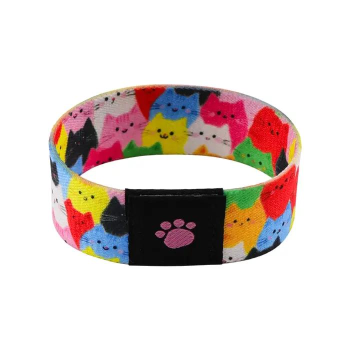 Bracelets élastiques en forme de cœur arc-en-ciel pour hommes et femmes, Bracelet d'amitié, accessoire coloré, cadeaux pour amis