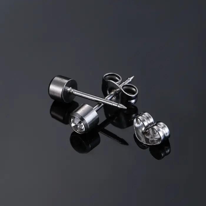 Clous de Boucles d'Oreilles Hypoallergéniques en Acier Inoxydable