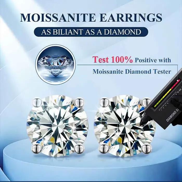 TUHE – boucles d'oreilles rondes classiques unisexes en argent 925 pour femmes