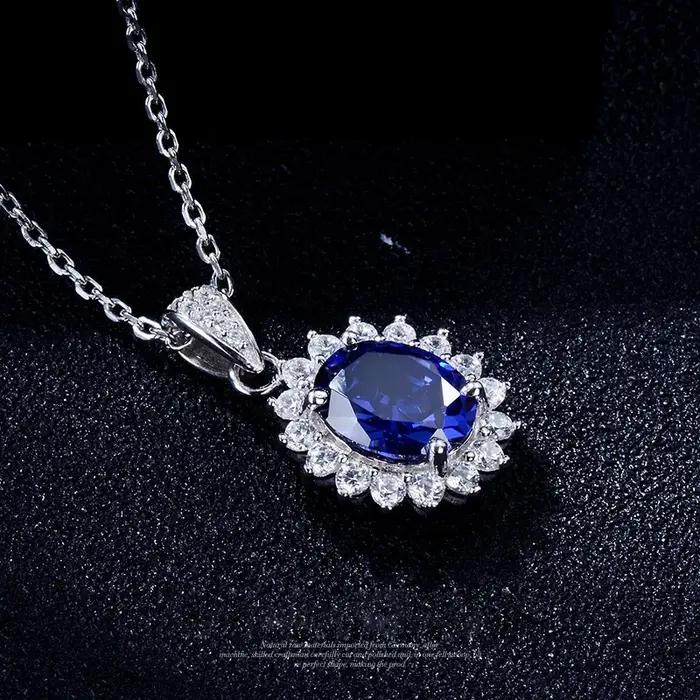Collier en argent 925 scintillant pour femme et homme, bijoux fins pour mariage, fiançailles, fête,