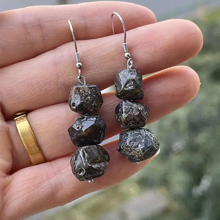 Boucles d'oreilles en ambre véritable pour femmes, en argent Sterling 925, magnifiques boucles d'ore