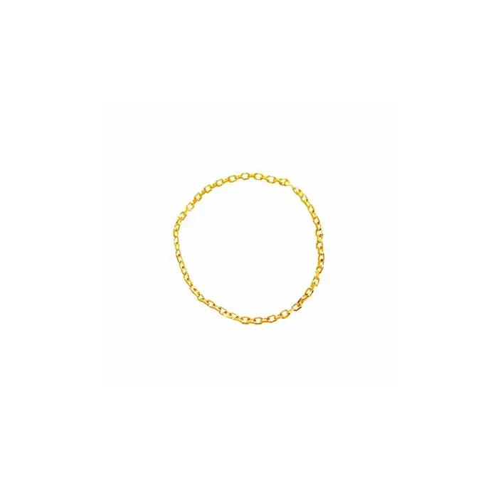 Bijoux de charme en acier inoxydable pour femmes, bijoux à la mode, lien de document en or