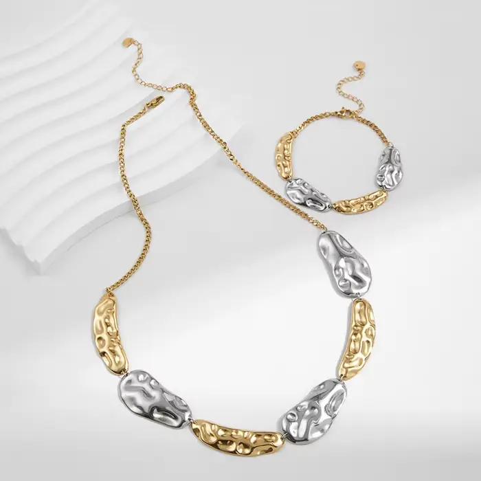 Loe | Collier géométrique en métal pour femmes