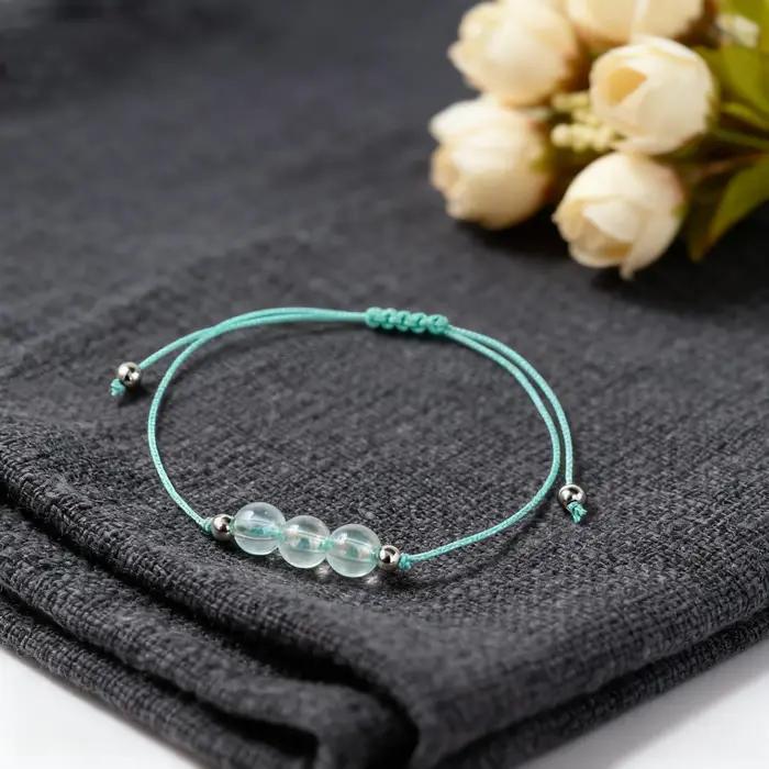 Bracelets en quartz rose pour femmes