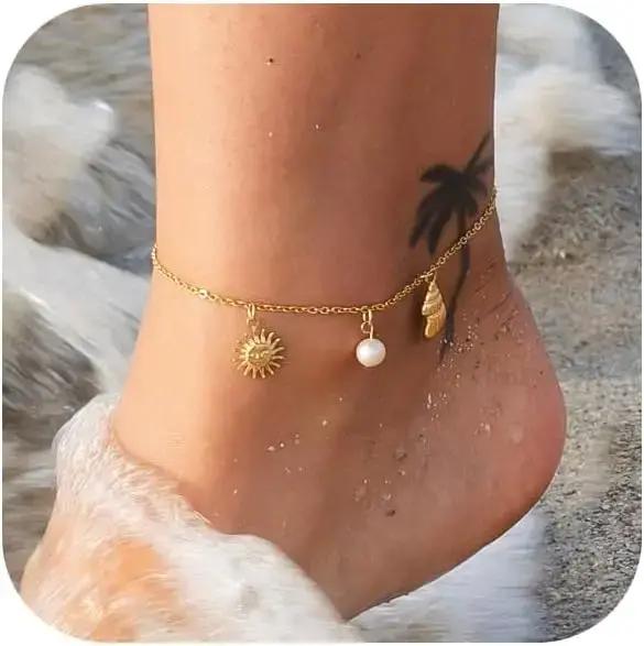 Bracelets de cheville pour femmes