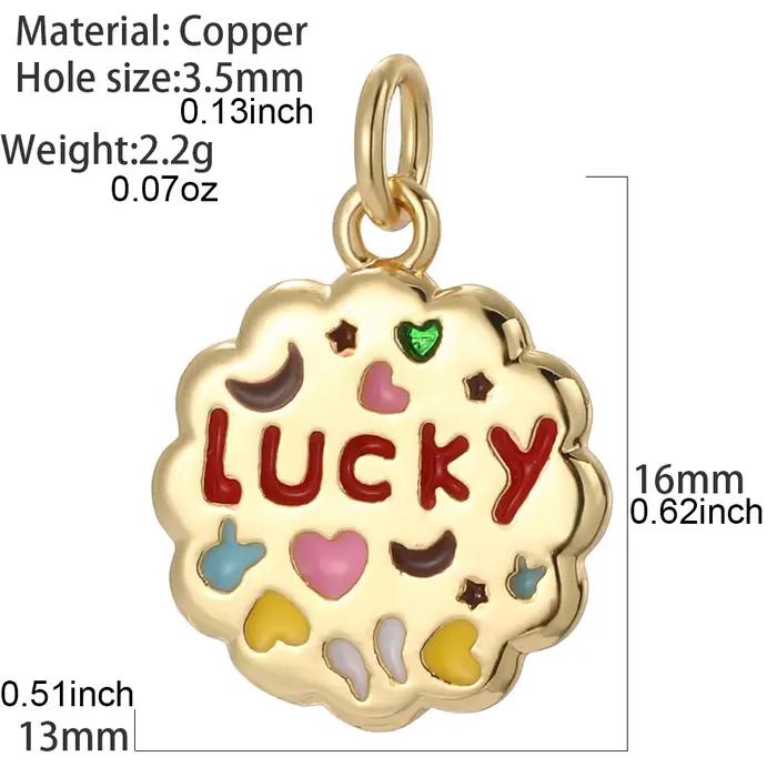 Breloques pendentif bohème pour la fabrication de bijoux, collier, Bracelet, boucles d'oreilles, couleur or, porte-bonheur, accessoires Dijes