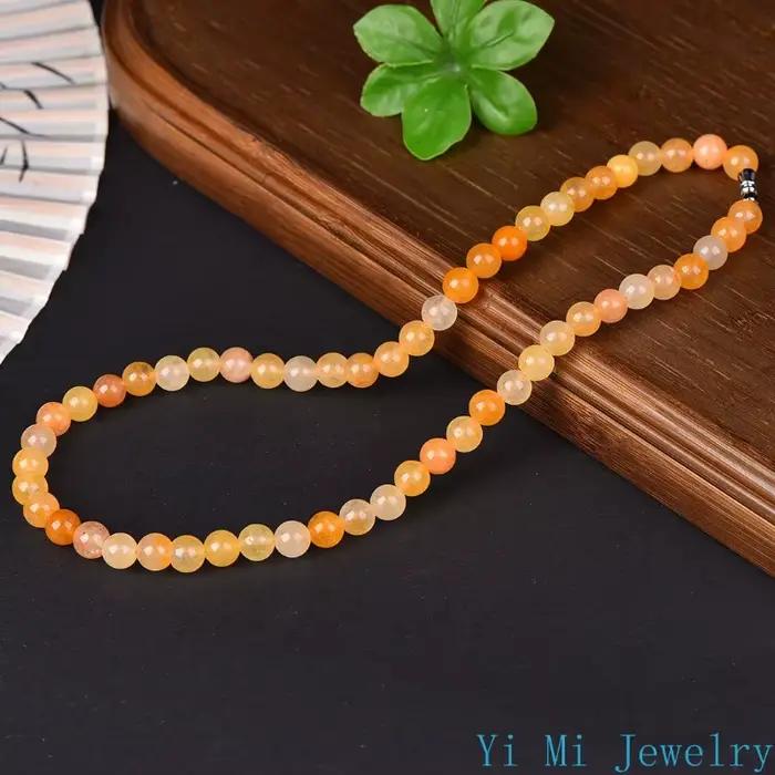 Collier de poupée jetable multicolore doré pour femme, perles rondes, ULcommandée, boucle unique, bijoux de charme à la mode, bricolage, diversifier