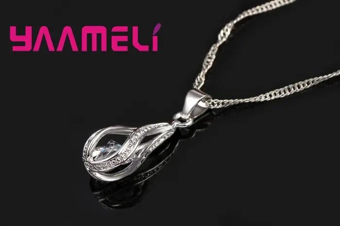 Ensemble de bijoux en zircone cubique forme goutte d'eau pour mariage femme occasions spéciales
