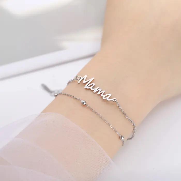 Teamer – Bracelets en acier inoxydable pour femmes