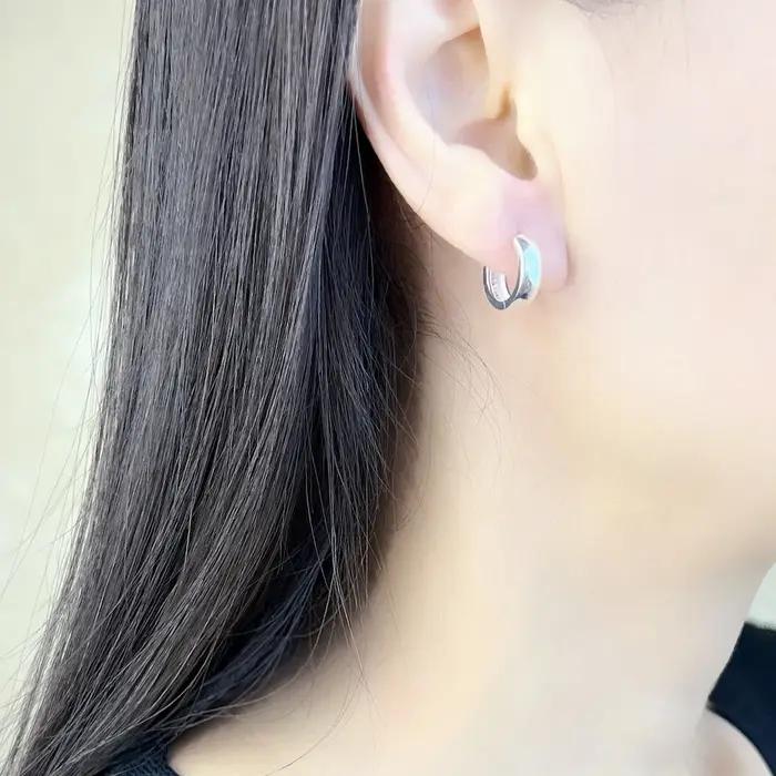 Boucles d'oreilles créoles articulées