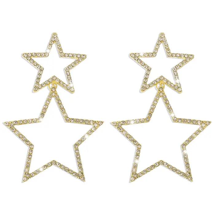 Boucles d'oreilles étoile pour femmes