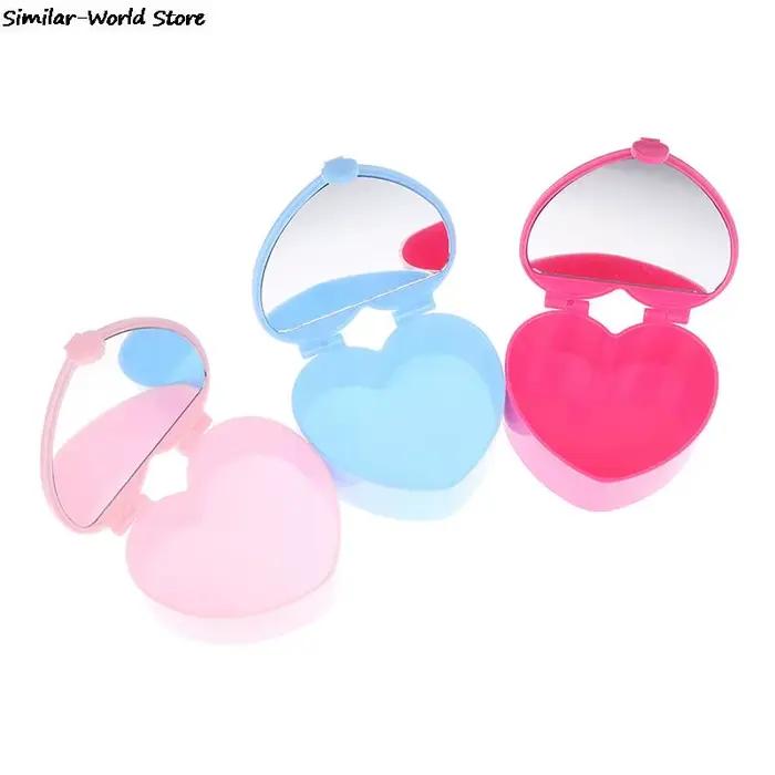 Boîte à Bijoux en Forme de Cœur Rose pour Fille