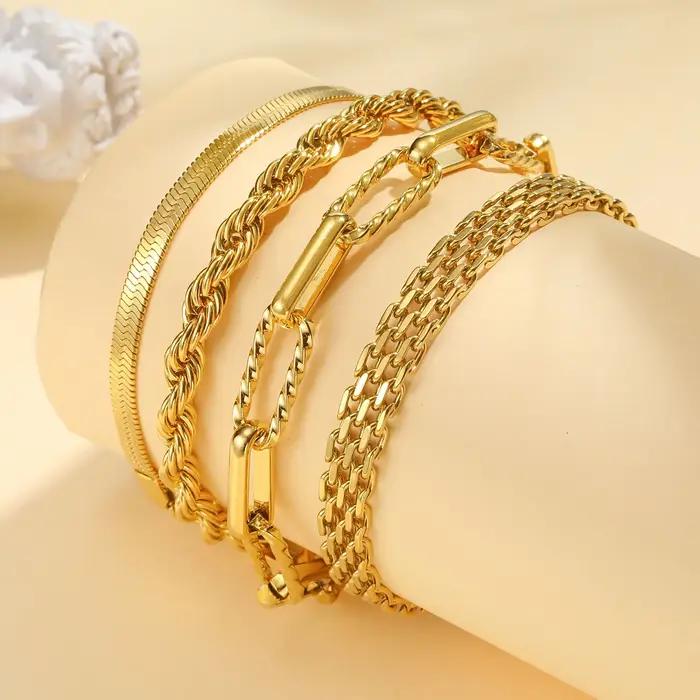Bracelet de perles commissionné pour femme, bijoux empilables simples, 10mm